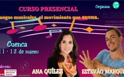 Juegos musicales, el movimiento que suena. Curso de formación con Estevão Marques y Ana Quílez